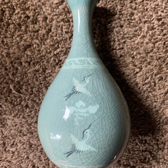 Vintage Oriental Early 20th Century Bud Vase - Picture 2 of 4
